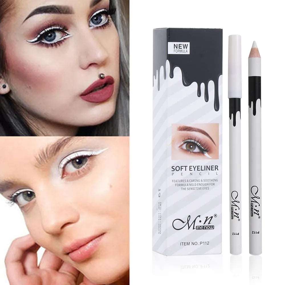 1/3/5Pcs New White Eyeliner Makeup Smooth Easy to Wear Eyes Brightener Waterproof Fashion Eyes Liner Pencils Eye Makeup Tool