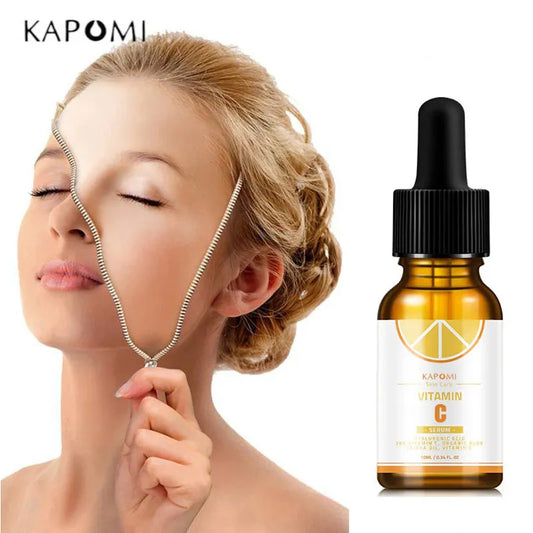 Vitamin C Oil Pure Natural Retinol Serum For Glowing Skin Face Care Close Pores Facials Moisturized Whiteing Brighten Hyaluronic