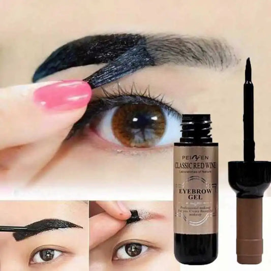 1Pcs Peel Off Eye Makeup Permanent Eye Brow Tattoo Tint Long-lasting Waterproof Dye Eyebrow Gel Cream Make Up Cosmetics