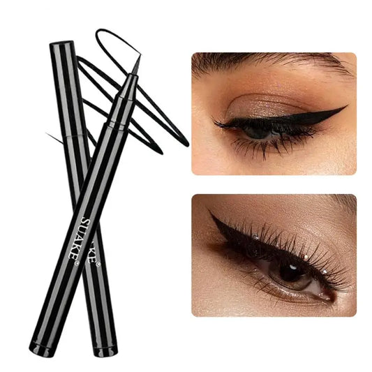 Waterproof Quick Dry Liquid Eyeliner Sweatproof Anti-oil Smudge-Proof Long-lasting Black Eyeliner Pencil Beauty Eyes Makeup Tool