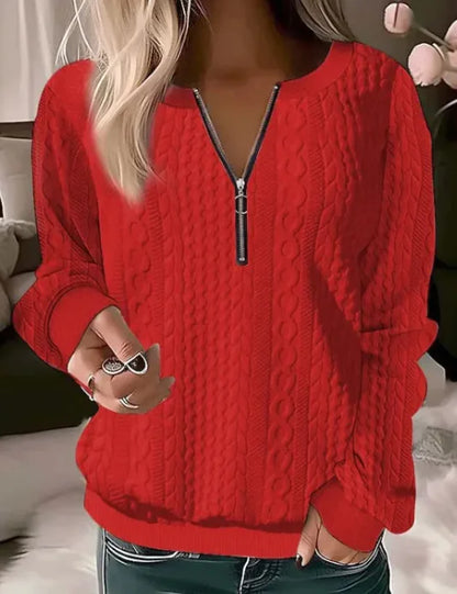 Zipper Sweater