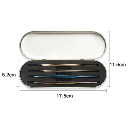 Portable Eyelash Tweezer Storage Box Lash Tweezer Case Makeup Bag Protective Brushes Pencil Eyeliner Case Organizer Eyelash Tool