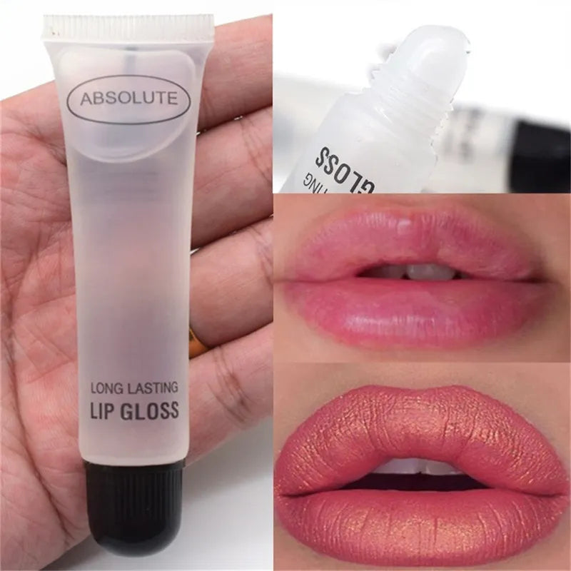 Moisturizer Plumper Lip Gloss Big Lips Gloss Base Long Lasting Sexy Lips Pump Transparent Waterproof Volume Lip Clear Lipgloss