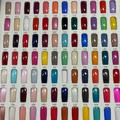 168 Colors Soak Off UV LED Gel Nail Polish Set 15mL Cosmetics Nail Art Manicure Nails Gel Polish Semi-permanent Varnish