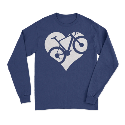 Heart Bike Long Sleeve T-Shirt