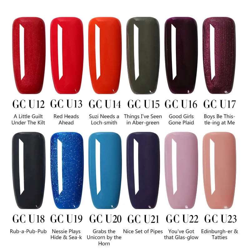 168 Colors Soak Off UV LED Gel Nail Polish Set 15mL Cosmetics Nail Art Manicure Nails Gel Polish Semi-permanent Varnish