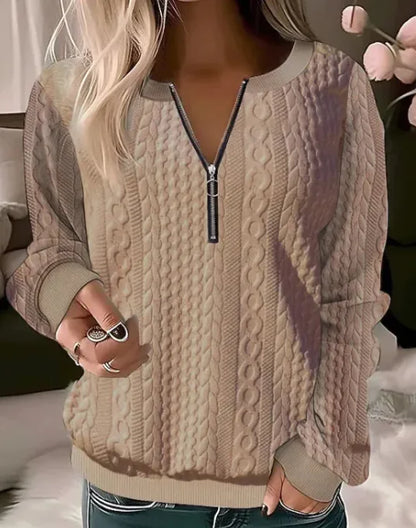 Zipper Sweater