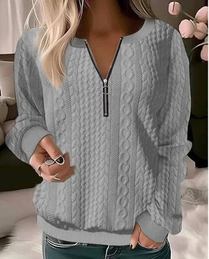 Zipper Sweater