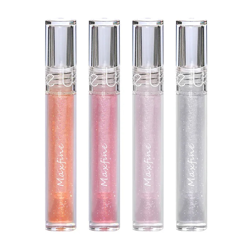 HANDAIYAN Diamond Glitter Lip Gloss Lips Makeup Rainbow Nude Pearl Matte Liquid Lipstick Makeup Cosmetics Matt Lipgloss Batom