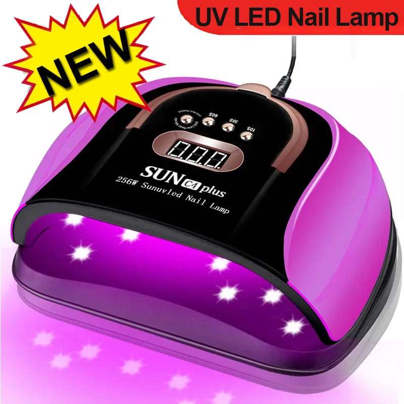 265W Lampara UV LED Nail Lamp for Drying Nails Pedicure 57 LEDs Nail Dryer Machine Professional LED UV Lampe for Manicure Salon