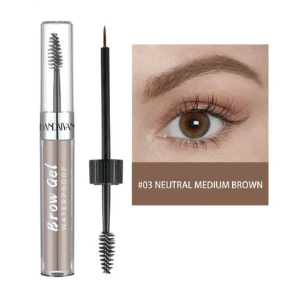 HANDAIYAN Eyebrow Mascara Liquid Sculpt Brow Gel Waterproof Smudge Proof Lift Tint Makeup Dyeing Eyebrows Cream Women's Cosmetic