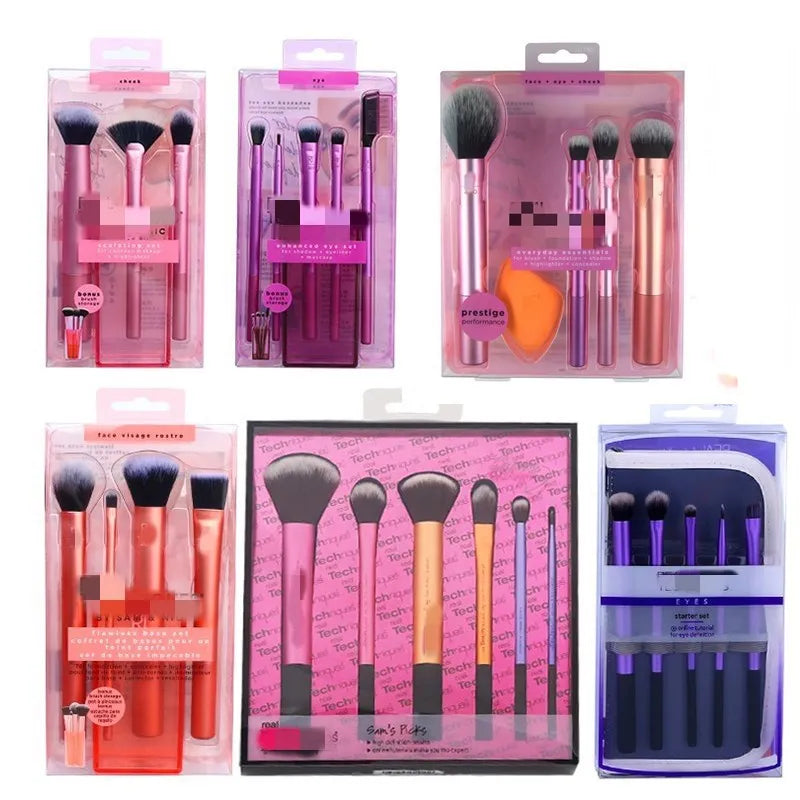 NEW Make Up Brushs Set Powder Loose Box Belt Foundation Brush Best Quality Support Dropshipping Makeup Kit Facial Brush