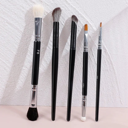 Professional Makeup Brush F8 Double-ended Concealer Eyeliner Nose Shadow Brushes Portable Soft Non-shedding Detail Makeup Brush