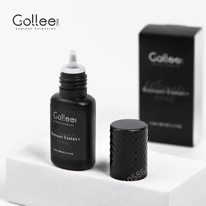Gollee New Arrival Black Eyelash Glue For Eyelash Extension Wholesalers Professional Fast Drying Eyelash Extension Glue 0.5s