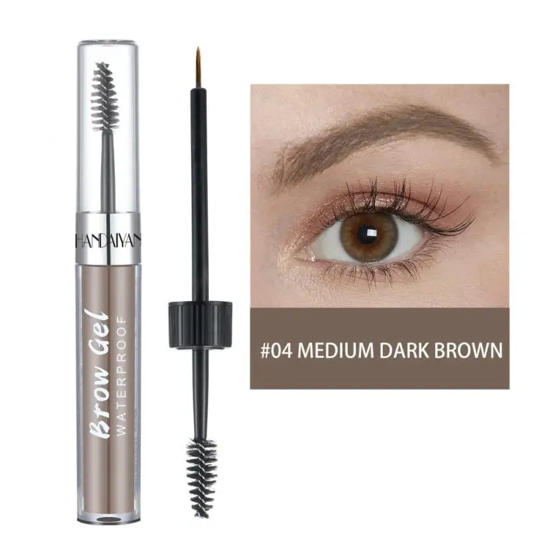 HANDAIYAN Eyebrow Mascara Liquid Sculpt Brow Gel Waterproof Smudge Proof Lift Tint Makeup Dyeing Eyebrows Cream Women's Cosmetic