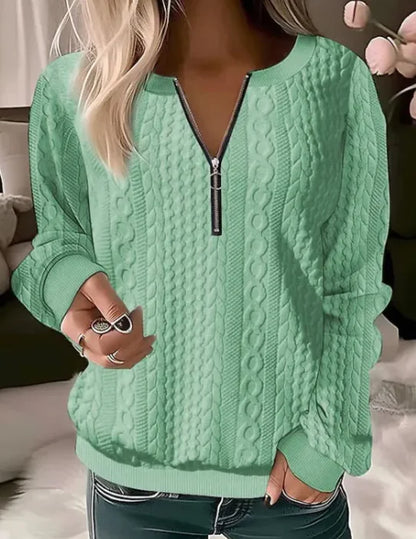 Zipper Sweater