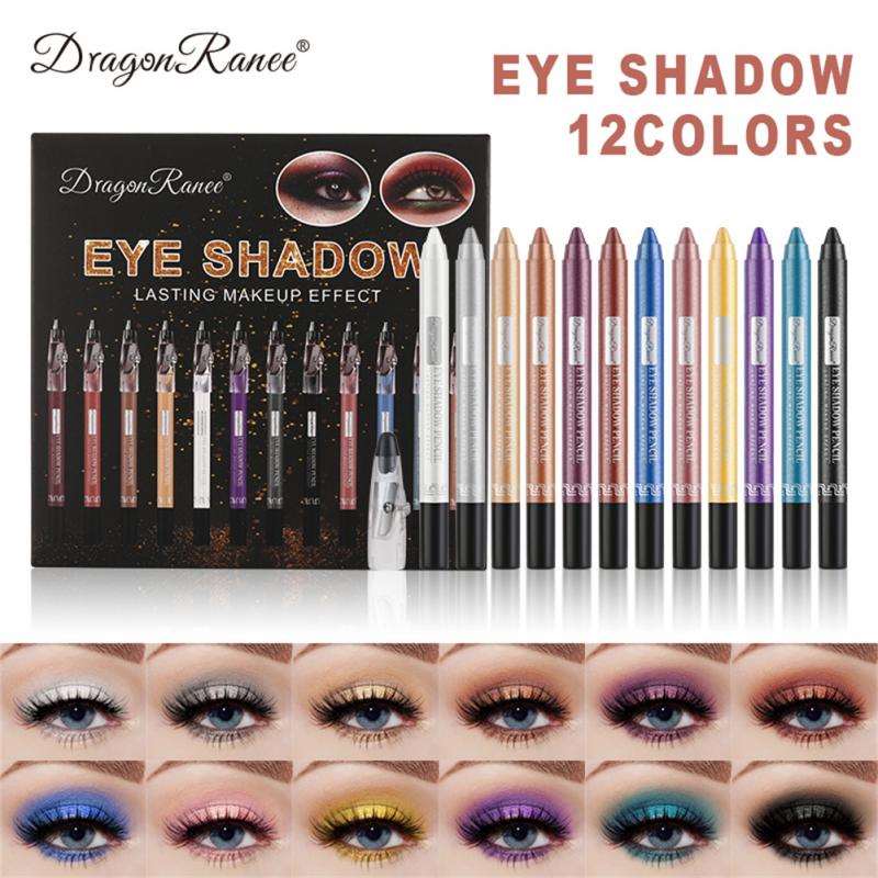 12 Colors Eyeshadow Pencil Set