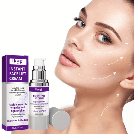 Crema Facial de Levantamiento Instantneo 2pc30ml con cido Hialurnico Colgeno cido Kjico y Retinol Crema Facial Hidratante Profunda y Reafirmante