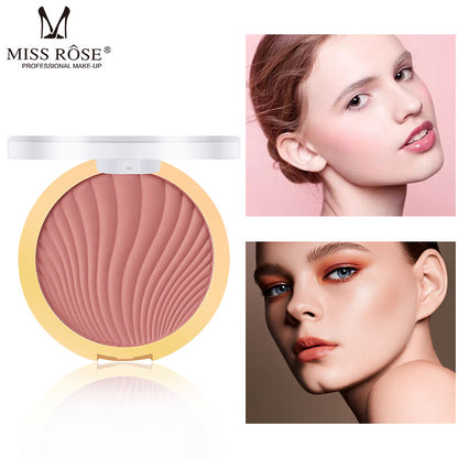MISS ROSE cross-border makeup monochrome matte brightening skin color rouge nude makeup naturally cultivated blush